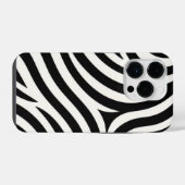Coque Pour iPhone 14 Plus Zebra Stripes Impression moderne (Verso Horizontal)