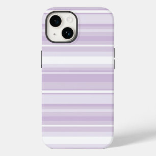 Coque Pour iPhone 14 Poignée rayures violettes