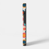 Coque Pour iPhone 14 Points Abstraits Colorés (Côté gauche)
