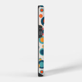 Coque Pour iPhone 14 Points Abstraits Colorés (Côté droit)