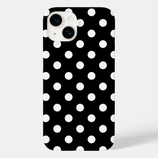 Coque Pour iPhone 14 Pois iPhone 14 Coque (Verso)