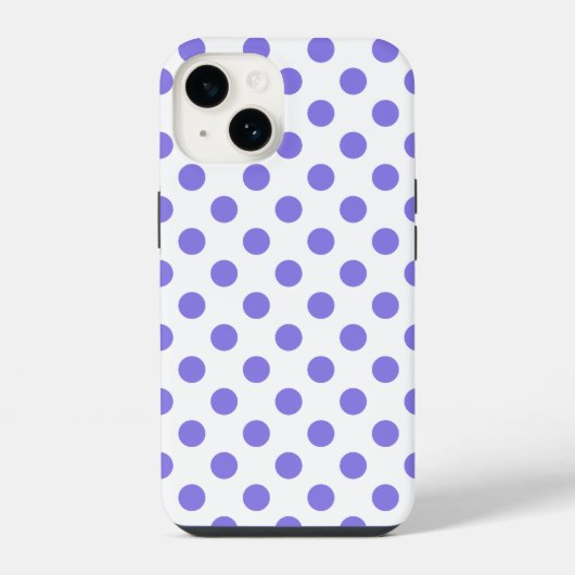 Coque Pour iPhone 14 Pois périphériques (Verso)