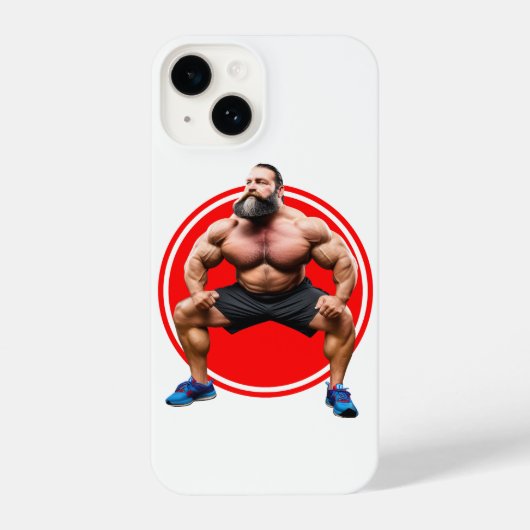 Coque Pour iPhone 14 Porté Musculaire (Verso)