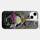 Coque Pour iPhone 14 Portée de Fleurs coque iphone (Verso (horizontal))