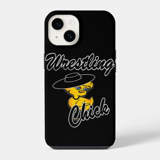 Coque Pour iPhone 14 Poulet de Lutte #4 (Verso)