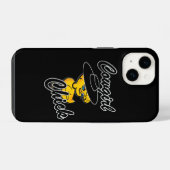 Coque Pour iPhone 14 Poussette fille #4 (Verso Horizontal)