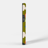 Coque Pour iPhone 14 Prairie d'olive (Côté droit)