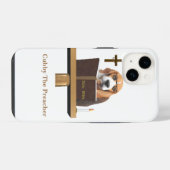 Coque Pour iPhone 14 Prêcheur de chien (Verso Horizontal)