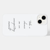 Coque Pour iPhone 14 Prendre une chance coque iphone (Verso (horizontal))