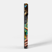 Coque Pour iPhone 14 Pretty Fairy and Dragon Themed Girl's (Côté droit)