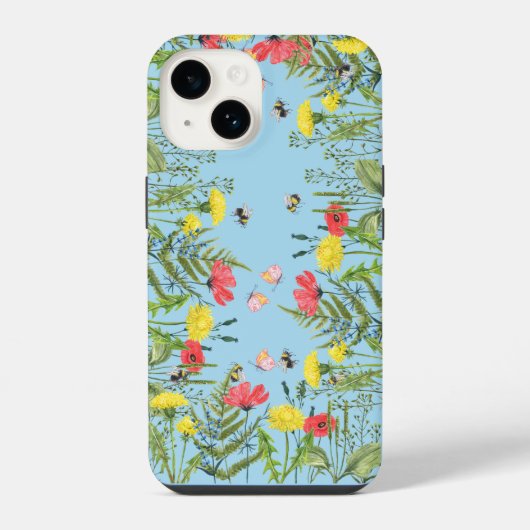 Coque Pour iPhone 14 Printemps (Verso)