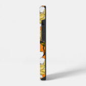 Coque Pour iPhone 14 Printemps en jaune (Côté gauche)