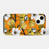 Coque Pour iPhone 14 Printemps en jaune (Verso Horizontal)