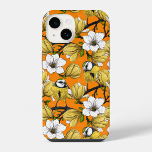 Coque Pour iPhone 14 Printemps en jaune