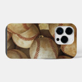 Coque Pour iPhone 14 Pro Art de baseball pour iPhone (Verso Horizontal)