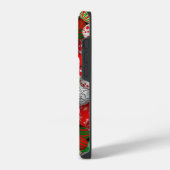 Coque Pour iPhone 14 Pro Boules de Noël 3D (Côté gauche)