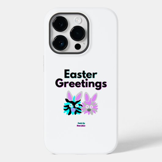 Coque Pour iPhone 14 Pro Bunny Fuzzies Apple iPhone 14 Pro Coque (Verso)
