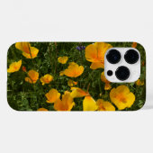 Coque Pour iPhone 14 Pro Champ de coque iphone de pavots (Verso (horizontal))