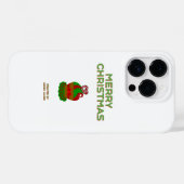 Coque Pour iPhone 14 Pro Christmas Cupcake Apple iPhone 14 Pro Coque (Verso (horizontal))