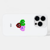 Coque Pour iPhone 14 Pro Coeur Fuzzies Apple iPhone 14 Pro Coque (Verso (horizontal))