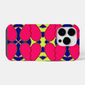 Coque Pour iPhone 14 Pro Cœurs Brisés (Verso Horizontal)