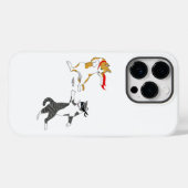 Coque Pour iPhone 14 Pro Coque de combat de chat-Mate coque iphone (Verso (horizontal))