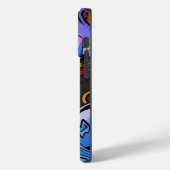 Coque Pour iPhone 14 Pro Coque de jeu de graffitis-coque iphone de maté (Verso / Gauche)