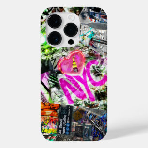 Coque Pour iPhone 14 Pro Coque iphone de l'Empire des Graffitis de New York
