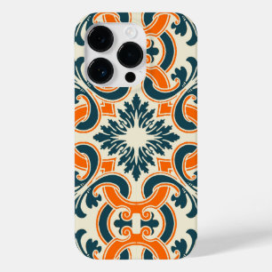 Coque Pour iPhone 14 Pro Coque iphone de tuiles bleu portugais Coque-Mate