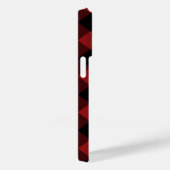 Coque Pour iPhone 14 Pro Coque iphone rouge noir (Verso / Droite)