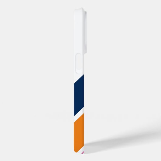 Coque Pour iPhone 14 Pro Coque Preppy Striped Iphone 14 Pro (Verso / Droite)