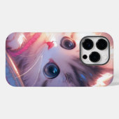 Coque Pour iPhone 14 Pro Cute kitten iPhone / coque ipad (Verso (horizontal))
