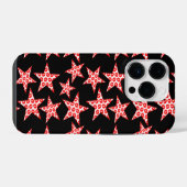 Coque Pour iPhone 14 Pro Étoiles Kissy (Verso Horizontal)