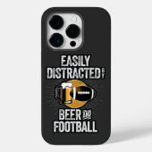 Coque Pour iPhone 14 Pro Facilement distrait par coque iphone de la bière e (Verso)