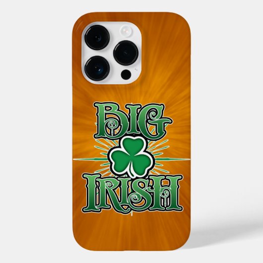 Coque Pour iPhone 14 Pro Grand coque iphone Coque irlandais (Verso)