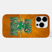 Coque Pour iPhone 14 Pro Grand coque iphone Coque irlandais (Verso (horizontal))