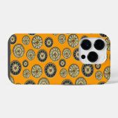 Coque Pour iPhone 14 Pro Horloges Vintage (Verso Horizontal)