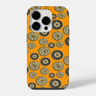 Coque Pour iPhone 14 Pro Horloges Vintage