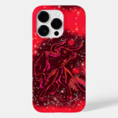 Coque Pour iPhone 14 Pro Magic Red Bull coque iphone Starry Night (Verso)