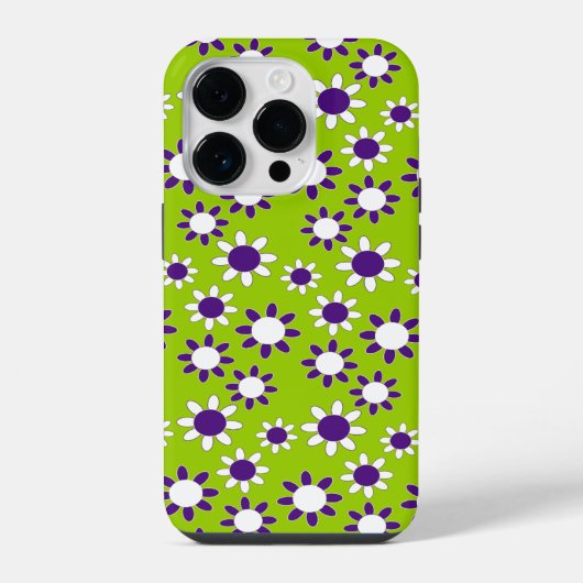 Coque Pour iPhone 14 Pro Marguerites printanières (Verso)