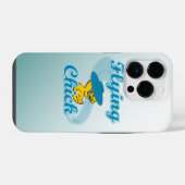 Coque Pour iPhone 14 Pro Poussin volant #3 (Verso Horizontal)