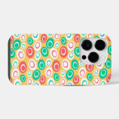Coque Pour iPhone 14 Pro Rétro Ovals (Verso Horizontal)