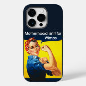 Coque Pour iPhone 14 Pro Rosie le Riveter ~ coque iphone (Verso)