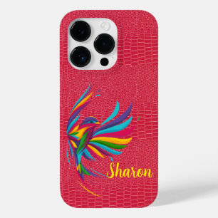 Coque Pour iPhone 14 Pro Rouge Reptile Skin iPhone / coque ipad