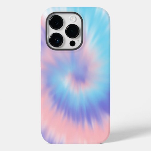 Coque Pour iPhone 14 Pro Tie Dye Coque-Mate coque iphone (Verso)