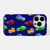 Coque Pour iPhone 14 Pro Voitures (Verso Horizontal)