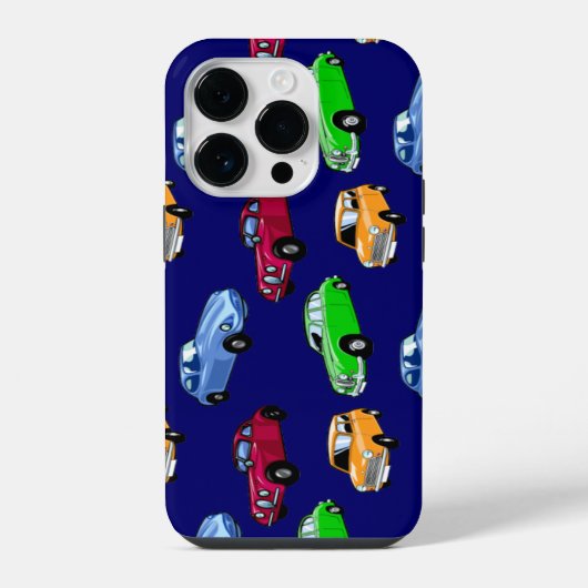 Coque Pour iPhone 14 Pro Voitures (Verso)