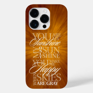 Coque Pour iPhone 14 Pro Vous êtes mon Coque Sunshine coque iphone