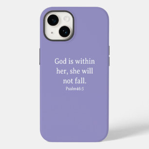 Coque Pour iPhone 14 Psaume 46:5 - Étui de téléphone