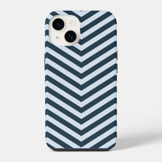 Coque Pour iPhone 14 Pulse Point Bold & Blue (Verso)